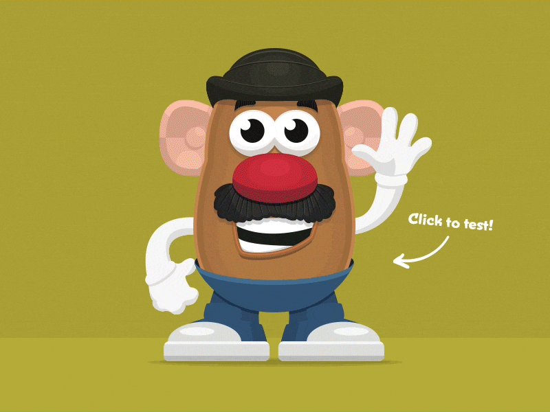 mr potato head by tom o malley dribbble dribbble