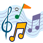 musical notes animated gif clipart best