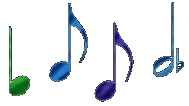 musical notes sheet music and moving sound clip art images