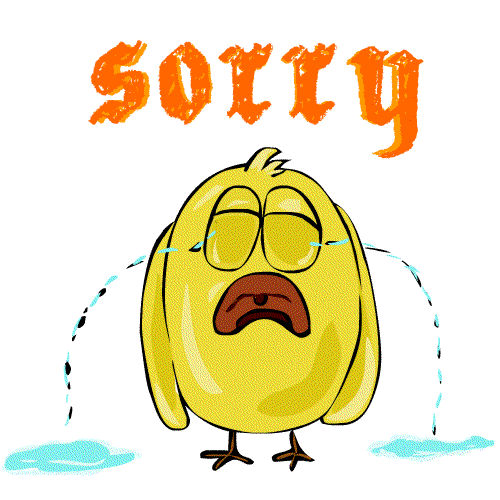 not sorry gif stickers find share on giphy