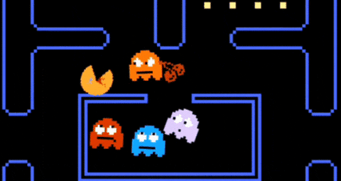 pacman gif find share on giphy