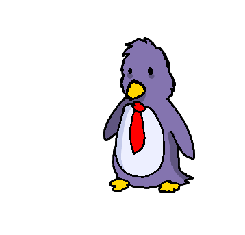 penguin animated by girldirtbiker on deviantart