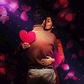 personalized animated romantic spotlight gif service