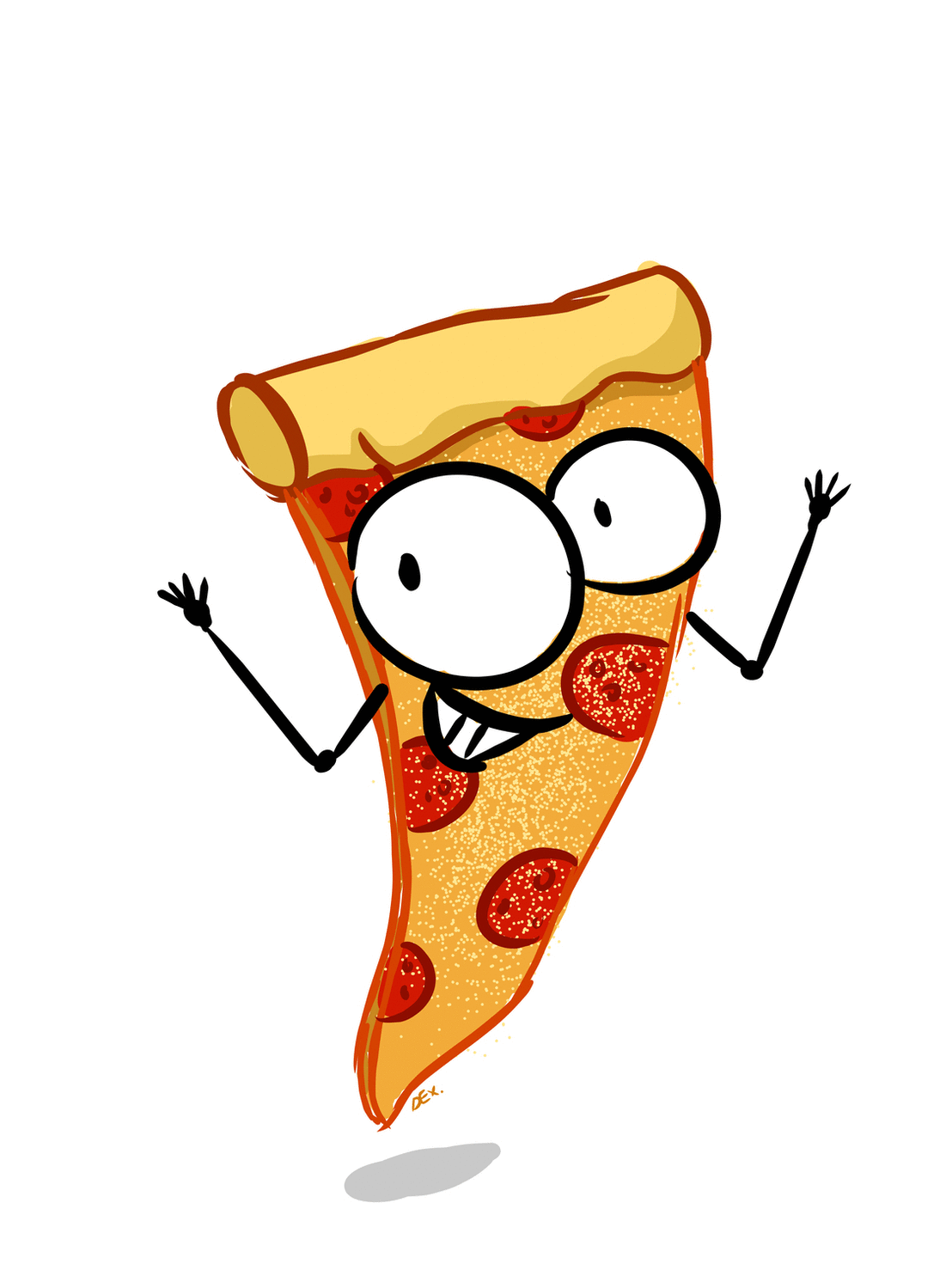 pizza gif by eszterdex on deviantart