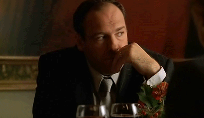 reaction gif tagged with facepalm james gandolfini the