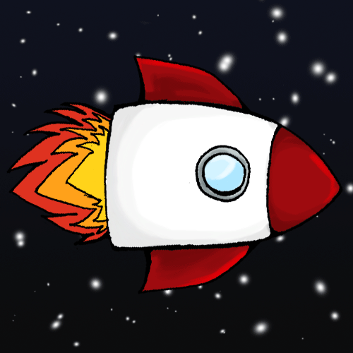 rocket flight animated by eonlegend on deviantart