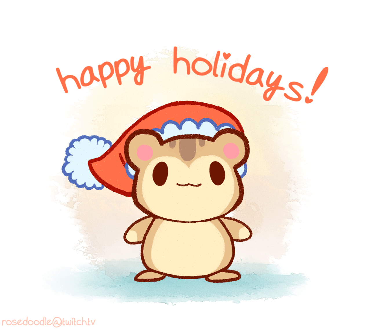 rosedoodle com happy holidays friends luv smol
