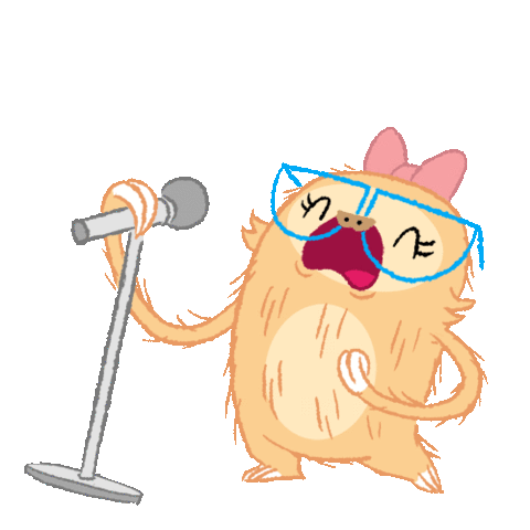 sing karaoke music gif on gifer by balladolak