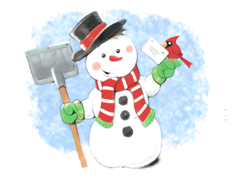 snowman overlay animated snow effect by jim arrrggghhh