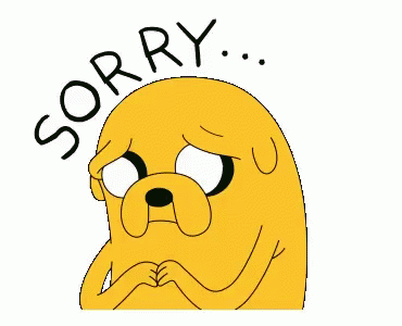 sorry adventure time gif sorry adventuretime jake