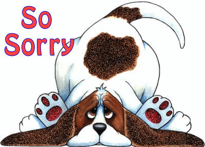 sorry animated glitter gif images