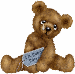 sorry animated glitter gif images