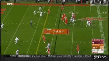 south carolina gamecocks at clemson tigers in minutes