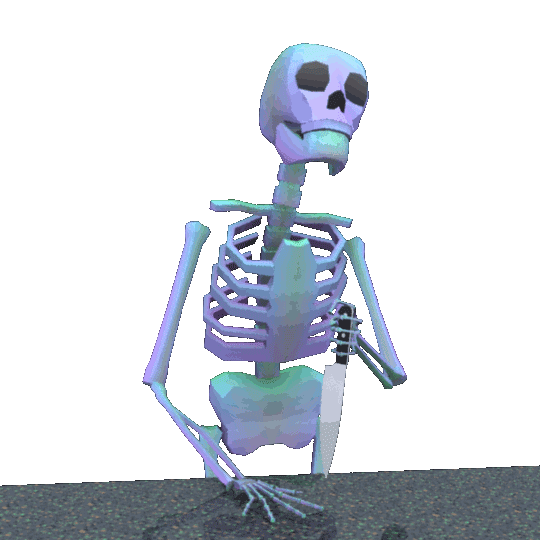 spooky skeleton gifs