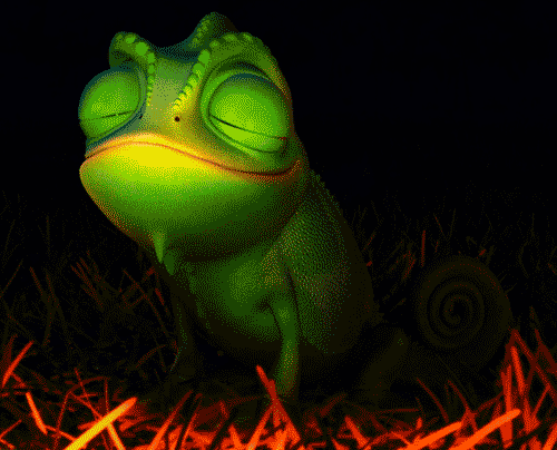 tangled chameleon gif tumblr