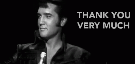 thank you very much gif elvis discover share gifs