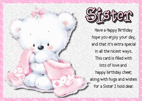to a dear sister free for brother sister ecards