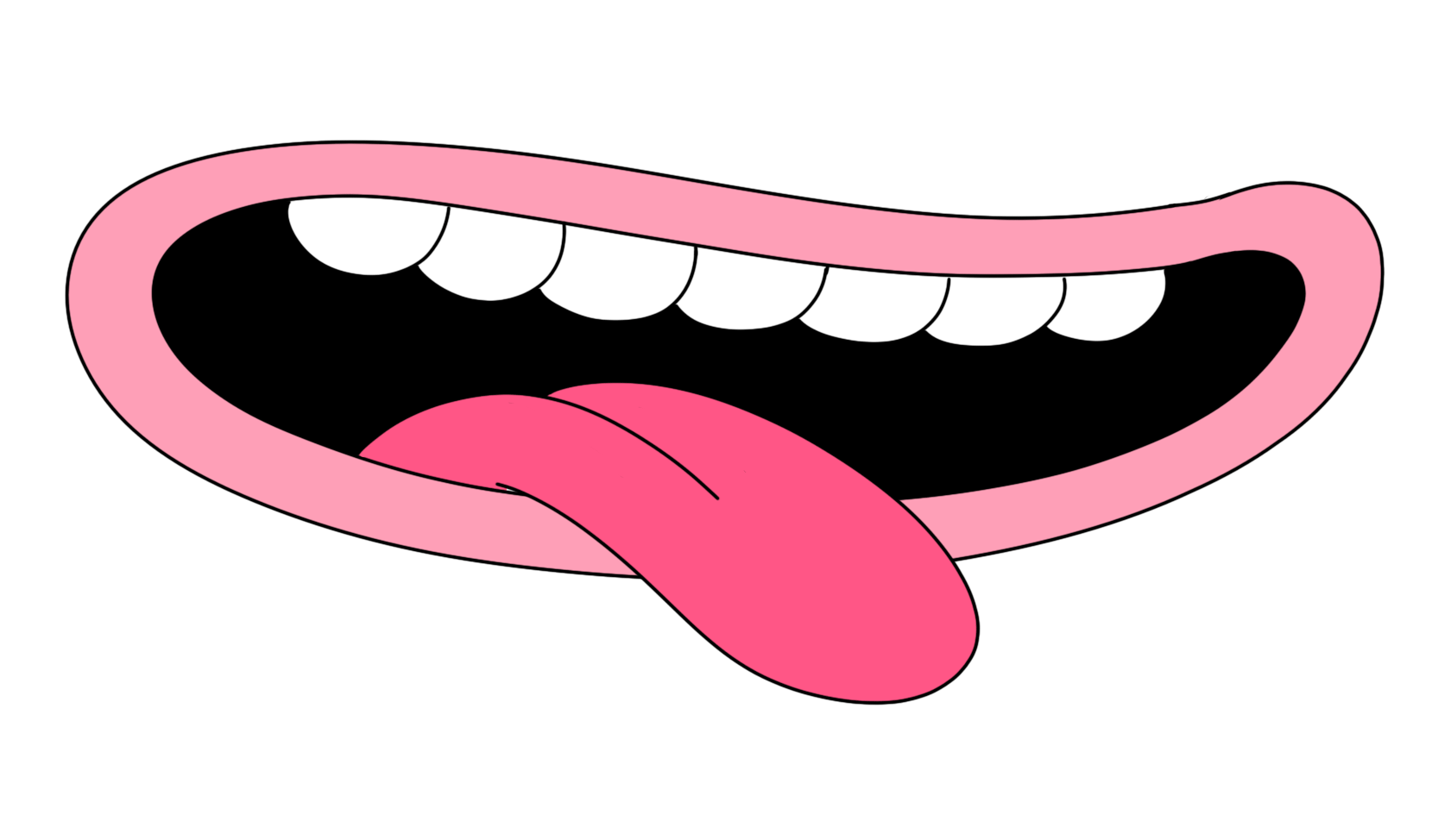 tongue kiss sticker by alexandre nart for ios android
