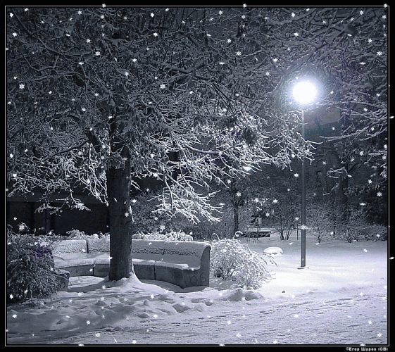 touching hearts amazing winter animated gif