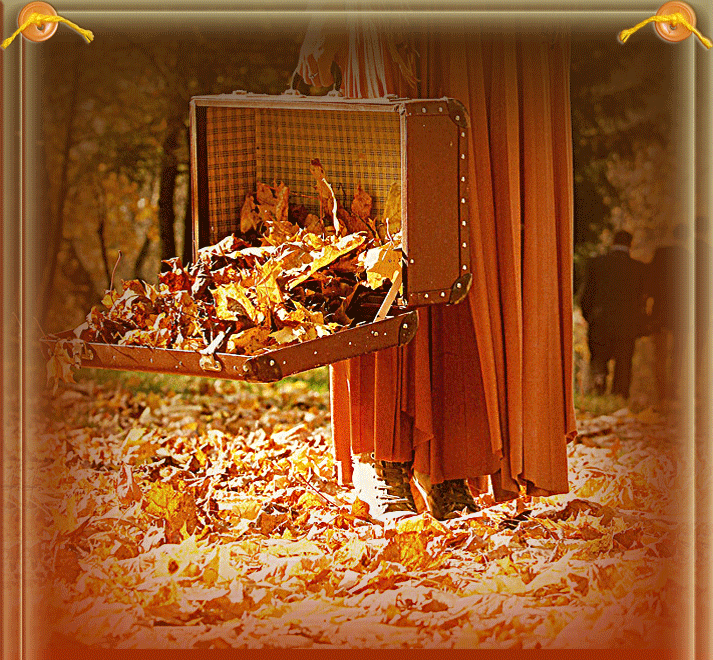 touching hearts autumn gif