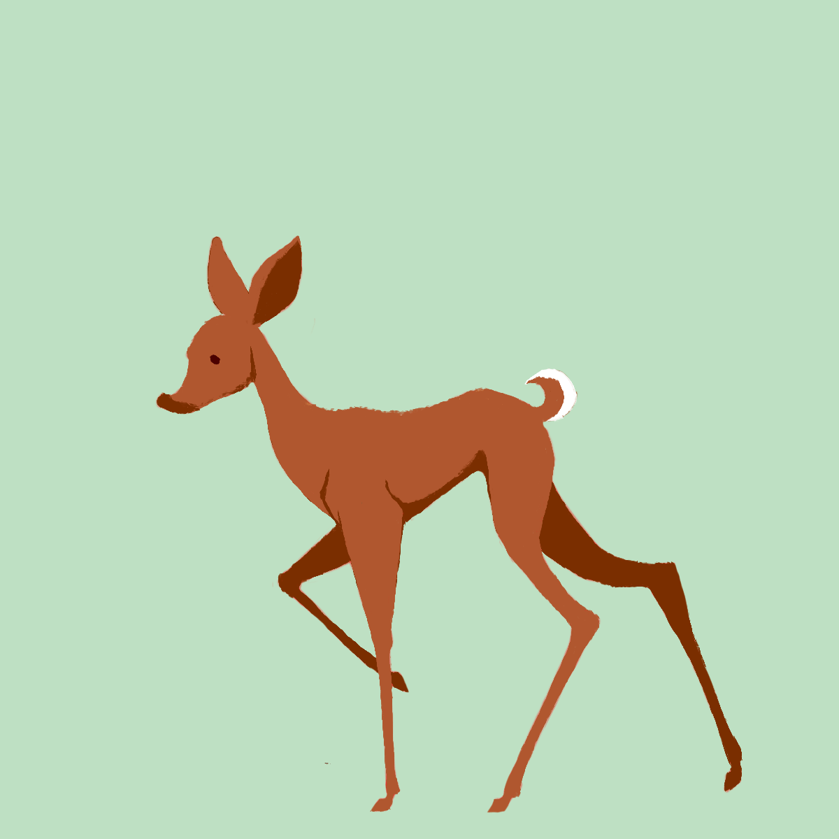 troublemaking cartoon deer gif masterpost