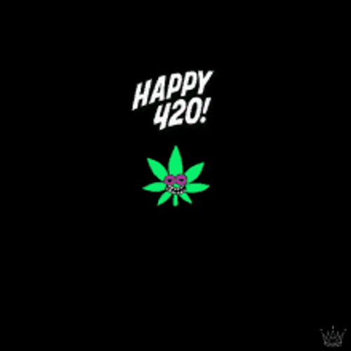 animated marijuana leaf happy celebration gif gifdb com