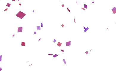 anime confetti gif meme image