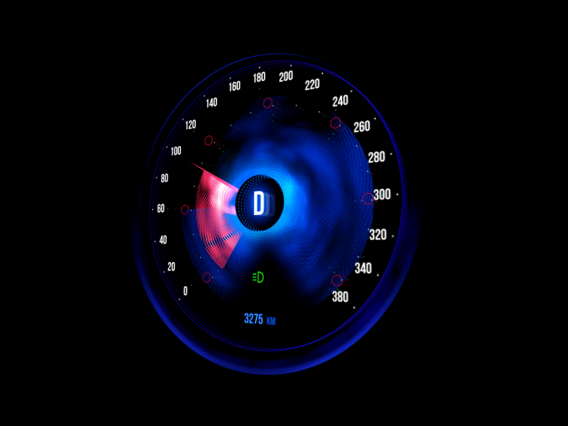 car speedometer by george frigo for reinvently on dribbble