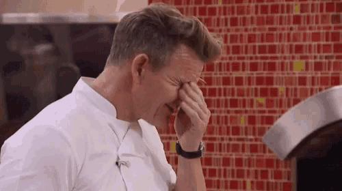 facepalm chef ramsay gif facepalm cheframsay discover share gifs
