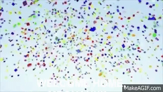 falling confetti background gif