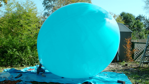 inside a 6ft air balloon 4k the slow mo guys find