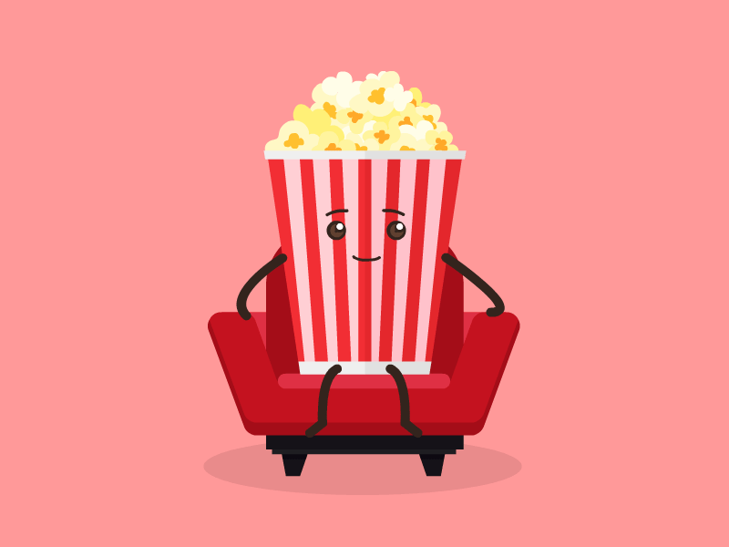 popcorn by dano palacios on dribbble