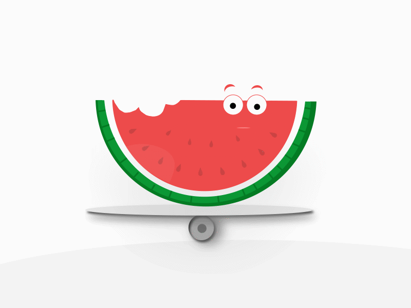 the dancing watermelon by tanz on dribbble