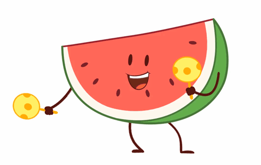 watermelon cartoon gif clipart best