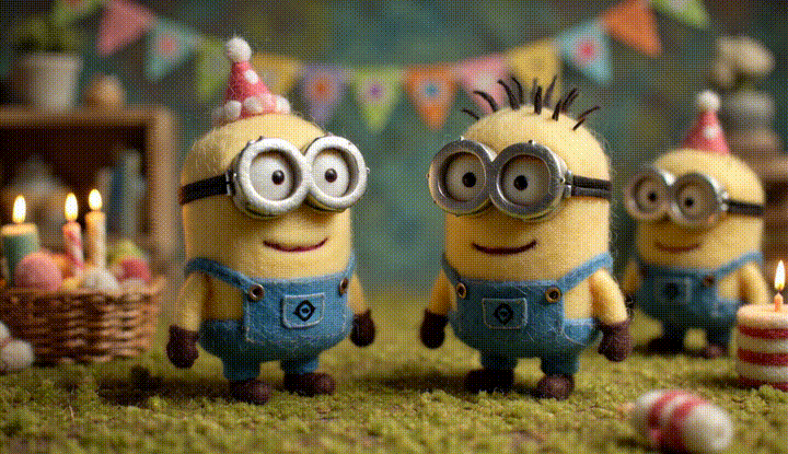 happy birthday funny gif Minions b13c 97b4